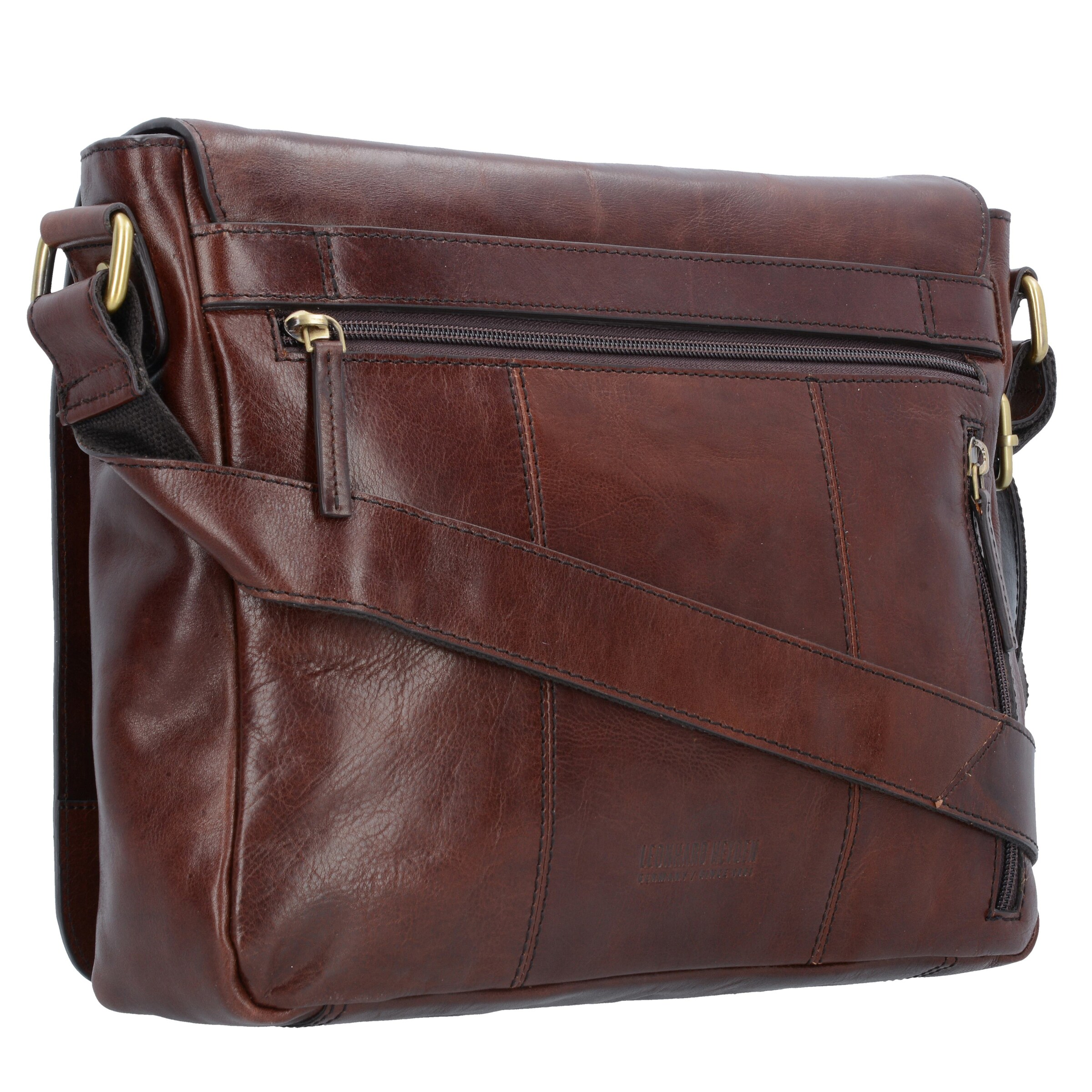 Borsa messenger 'Cambridge' di LEONHARD HEYDEN in marrone