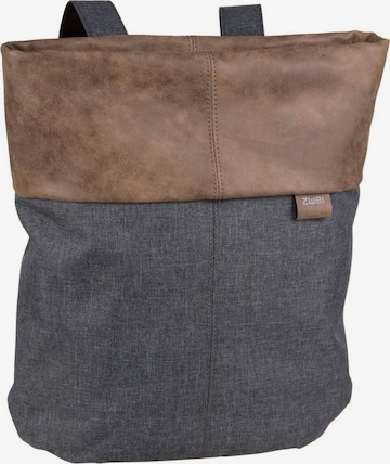 ZWEI Backpack ' Olli ' in Grey: front