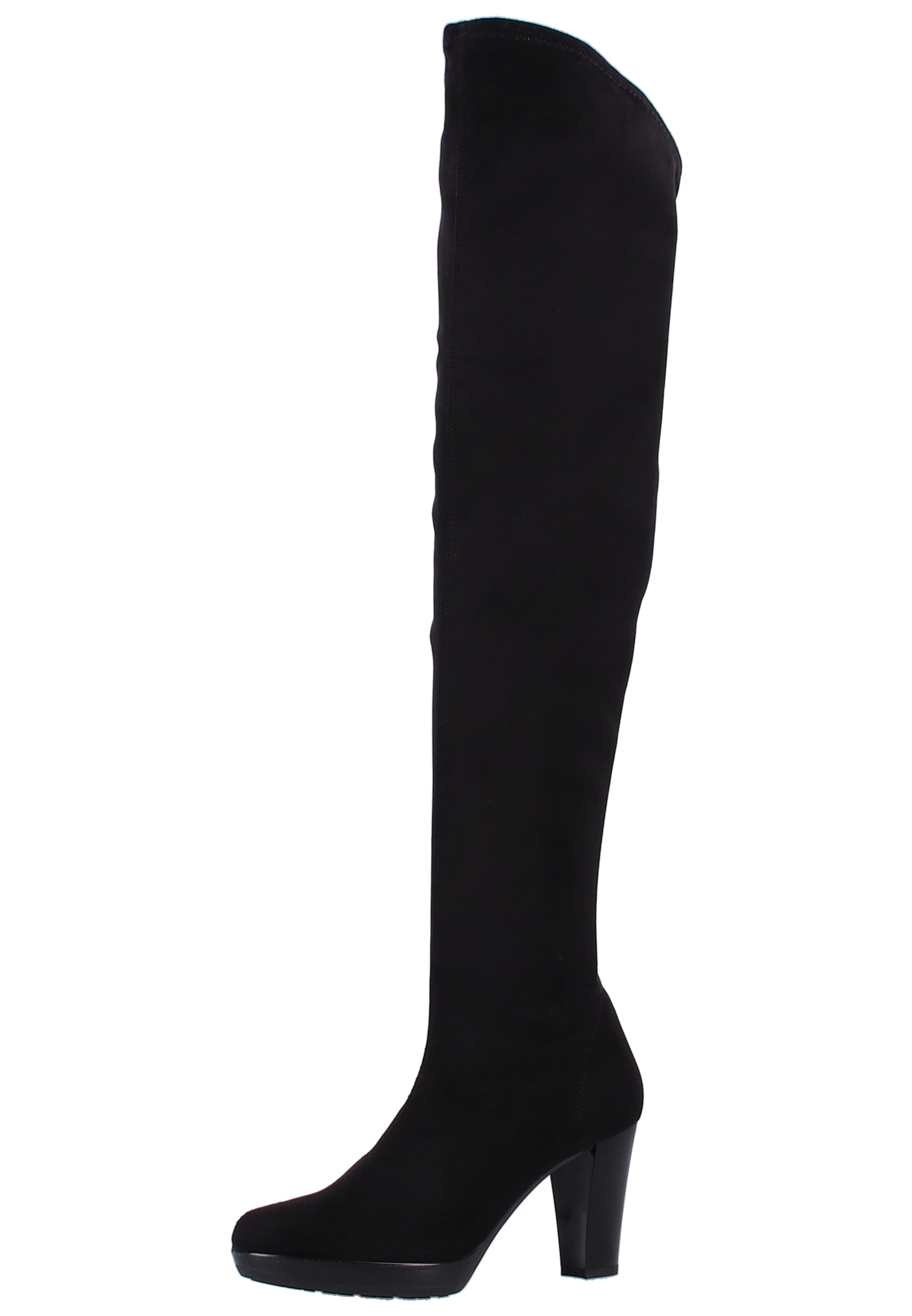 Rapisardi - Overknee laarzen in de kleur Zwart