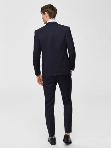 Coupe slim Veste de costume SELECTED HOMME en bleu