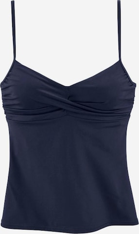 s.Oliver Bustier Tankinitop 'Spain' in Blauw: voorkant