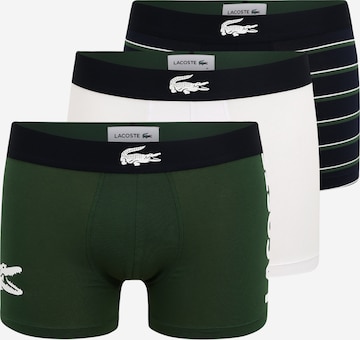 LACOSTE Boxerky – modrá: přední strana