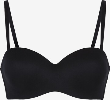 LingaDore Balconette Bra in Black: front