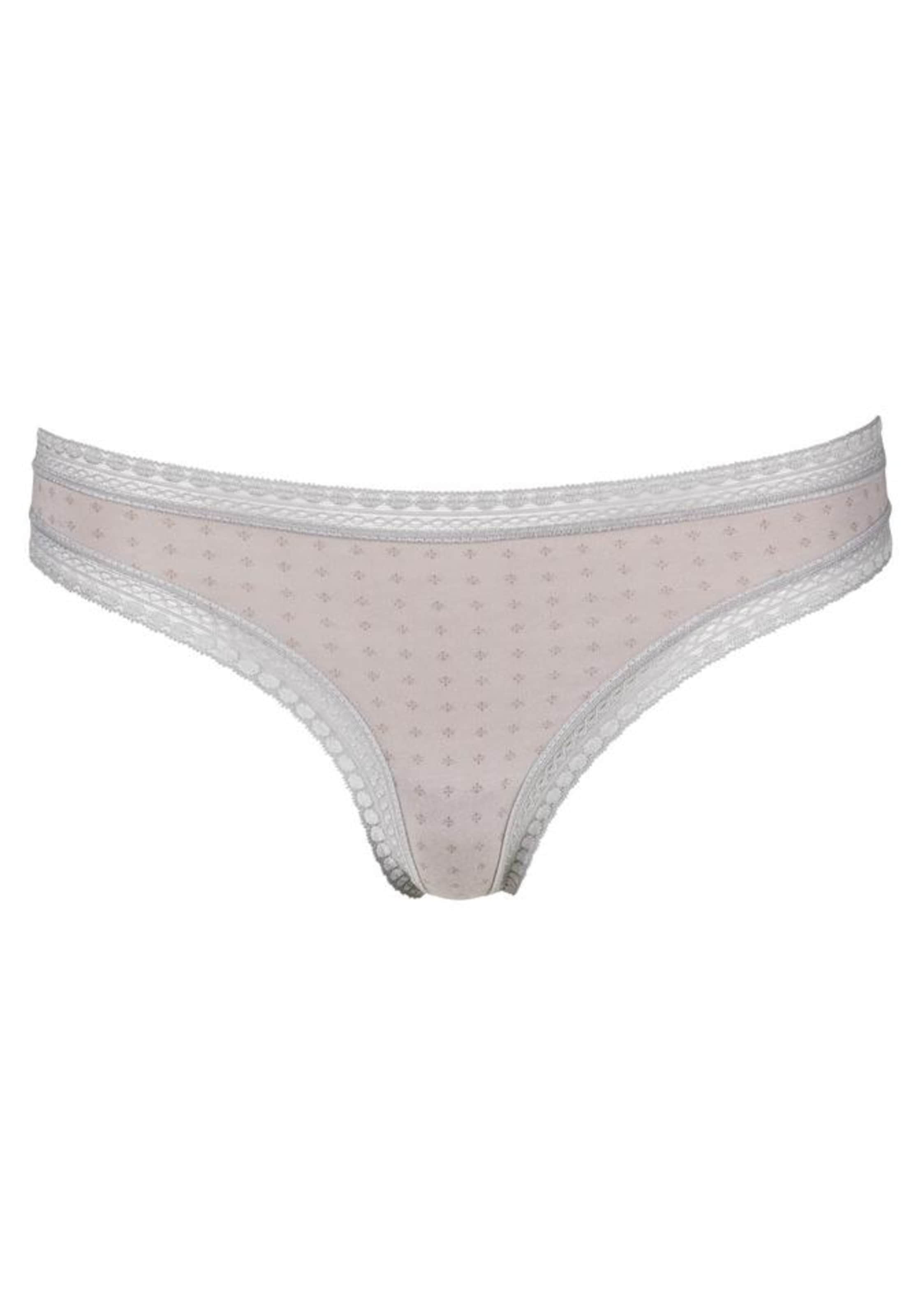 pelēks LASCANA Stringu biksītes: no priekšpuses