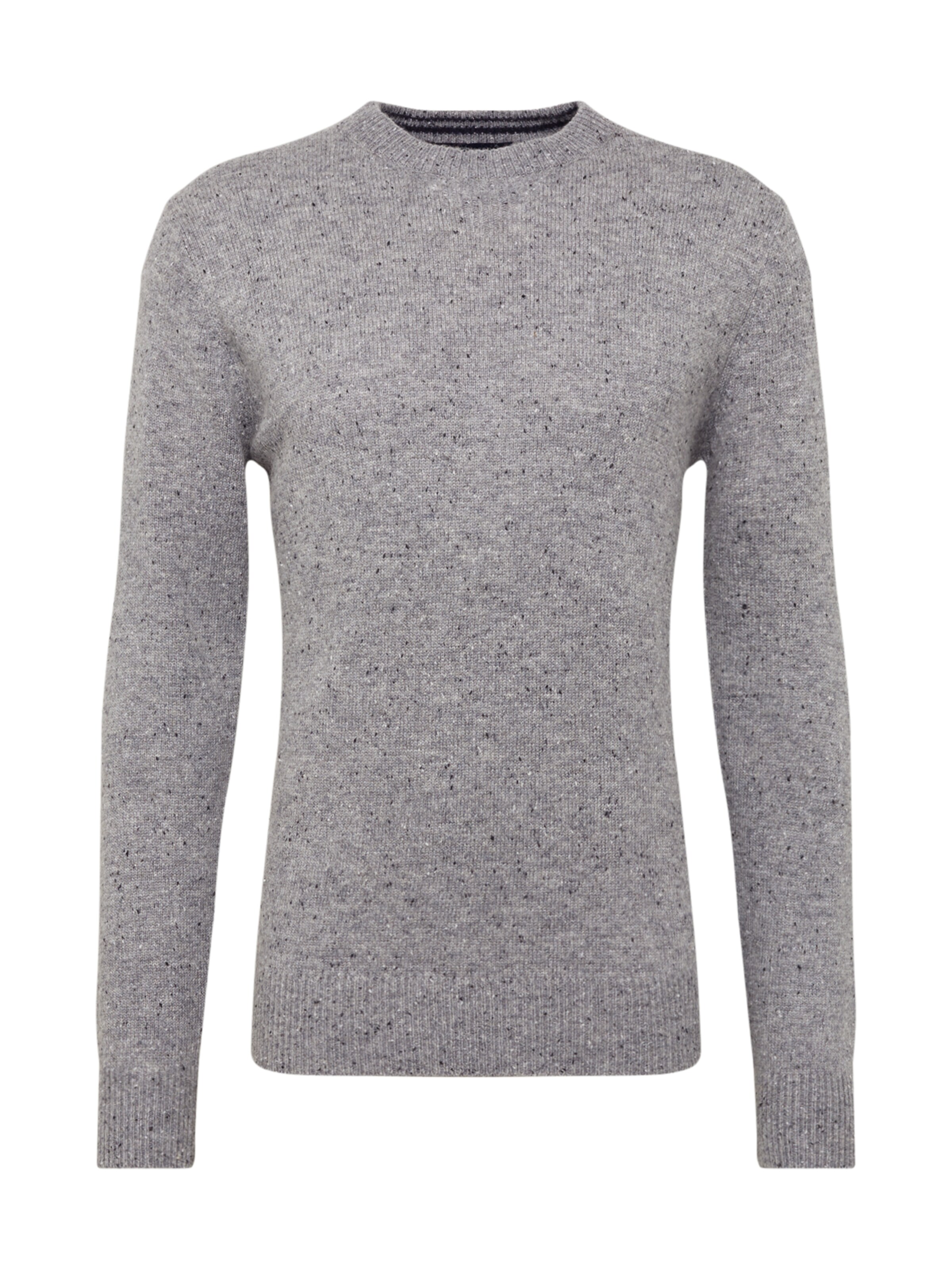 SCOTCH & SODA - Trui 'Classic wool-blend' in de kleur Grijs