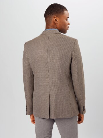 BURTON MENSWEAR LONDON Slimfit Sakko in Braun