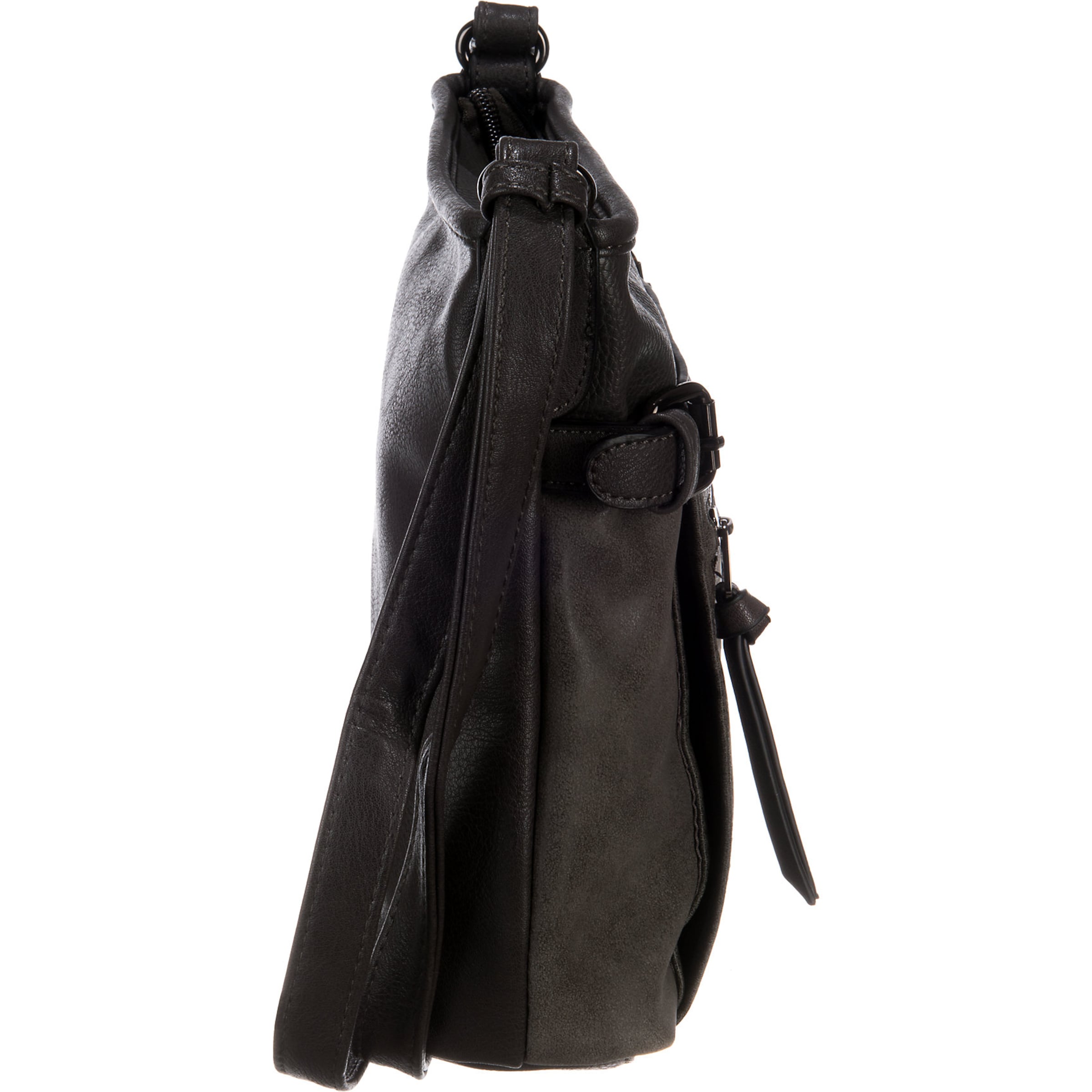 TOM TAILOR Skuldertaske 'Juna' i grå