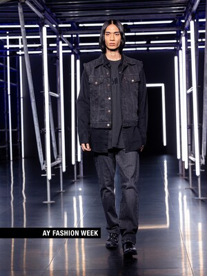 The AY FASHION WEEK Menswear - Dark Denim Look by Levi's