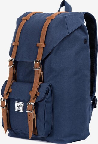 Herschel Backpack 'Little America' in Blue