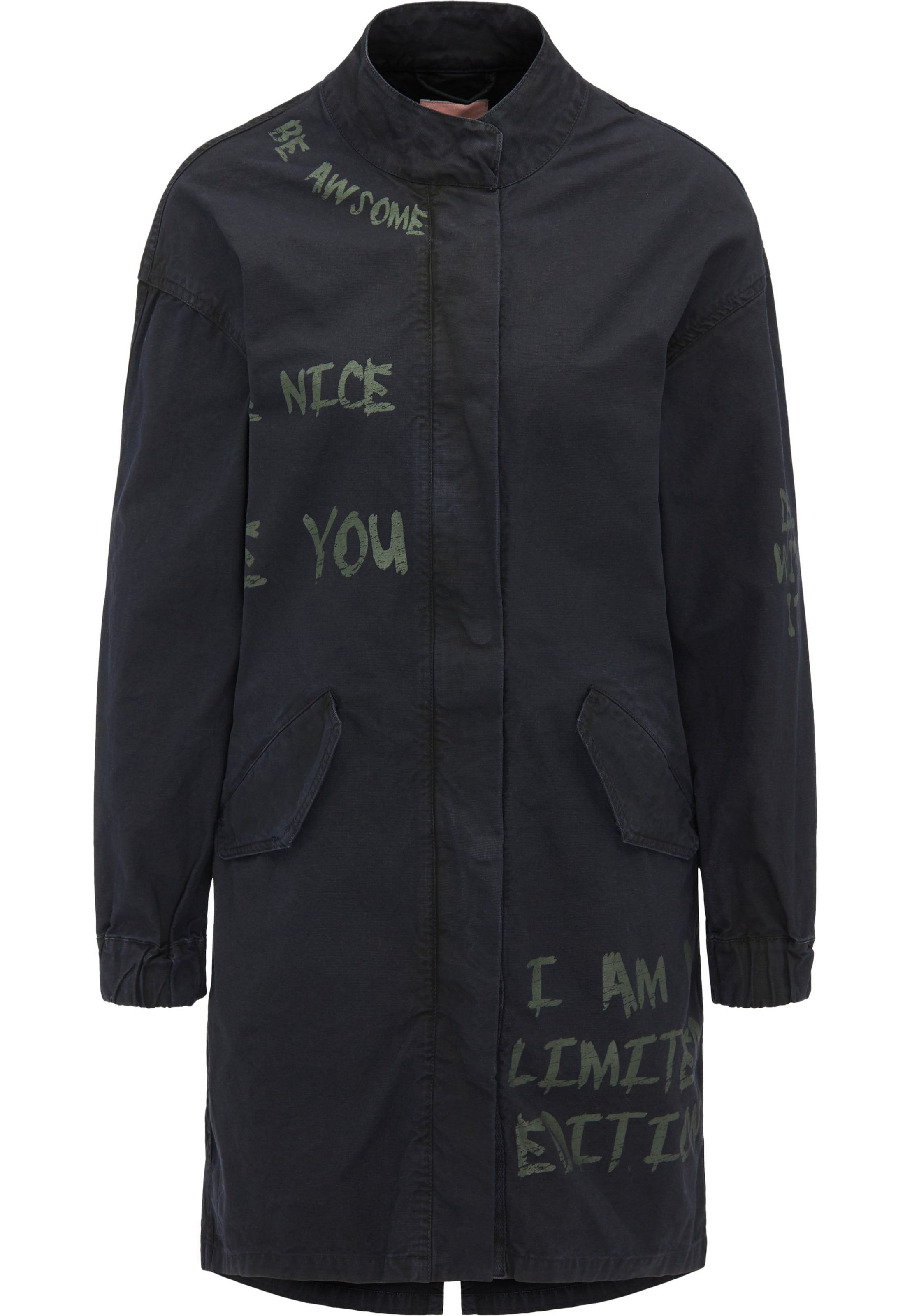 MYMO - Parka in rauchgrau