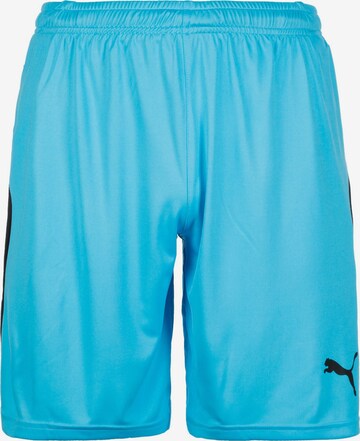 PUMA Sportbroek 'Liga' in Blauw: voorkant