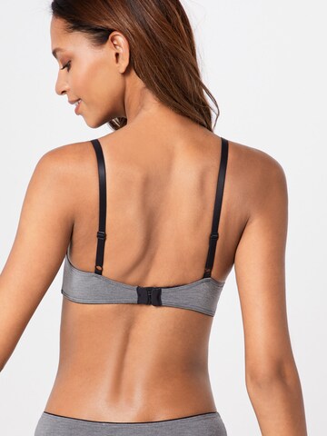 SLOGGI T-Shirt BH 'Wow Embrace PU' in Schwarz: Rückseite