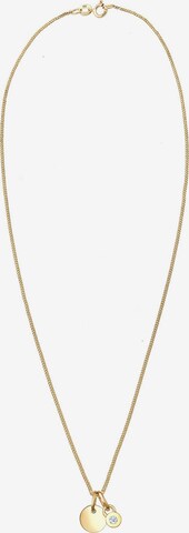 Elli DIAMONDS Necklace in Gold: front