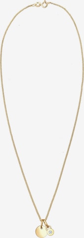 Elli DIAMONDS Necklace in Gold: front