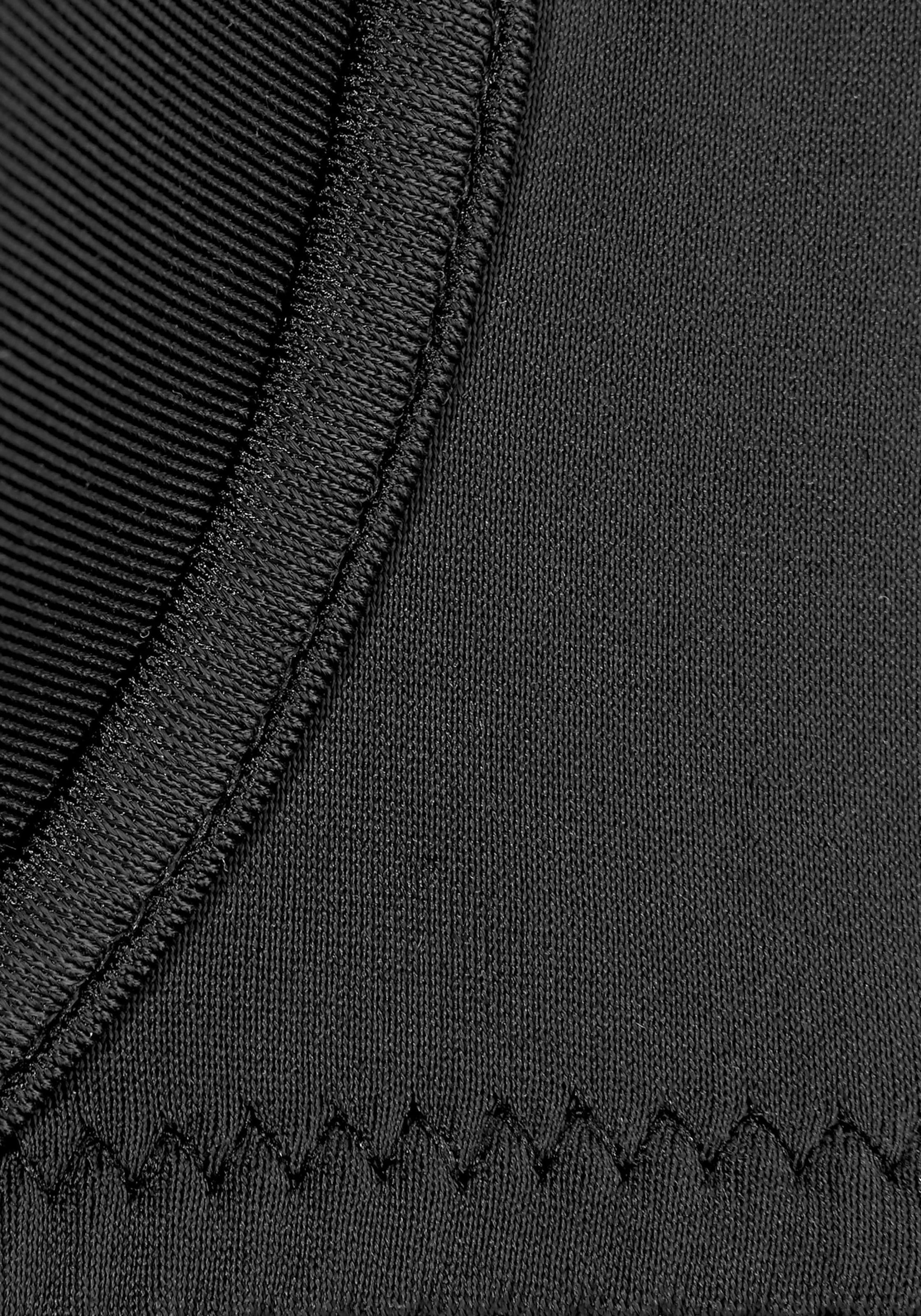 LASCANA Бюстгальтер под футболку Бюстгальтер в Черный