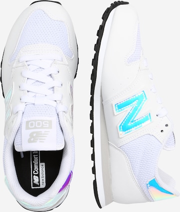 Baskets basses '500' new balance en blanc