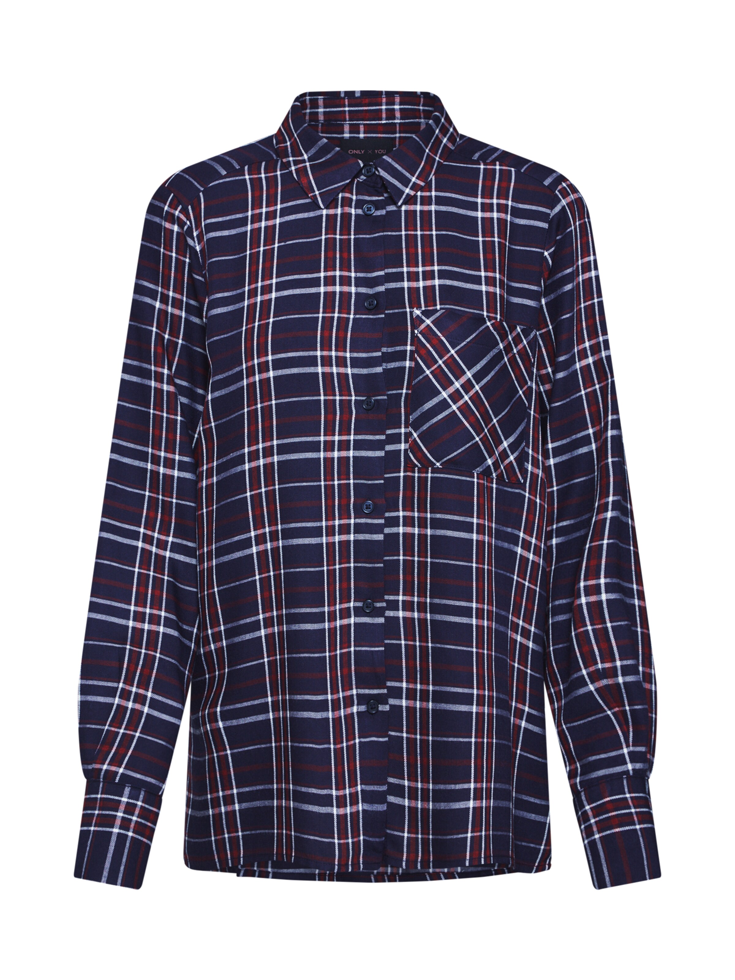 ONLY - Blouse 'onyNADIA' in de kleur Nachtblauw