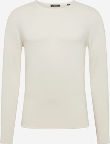 JACK & JONES Regular fit Sweater in White: front