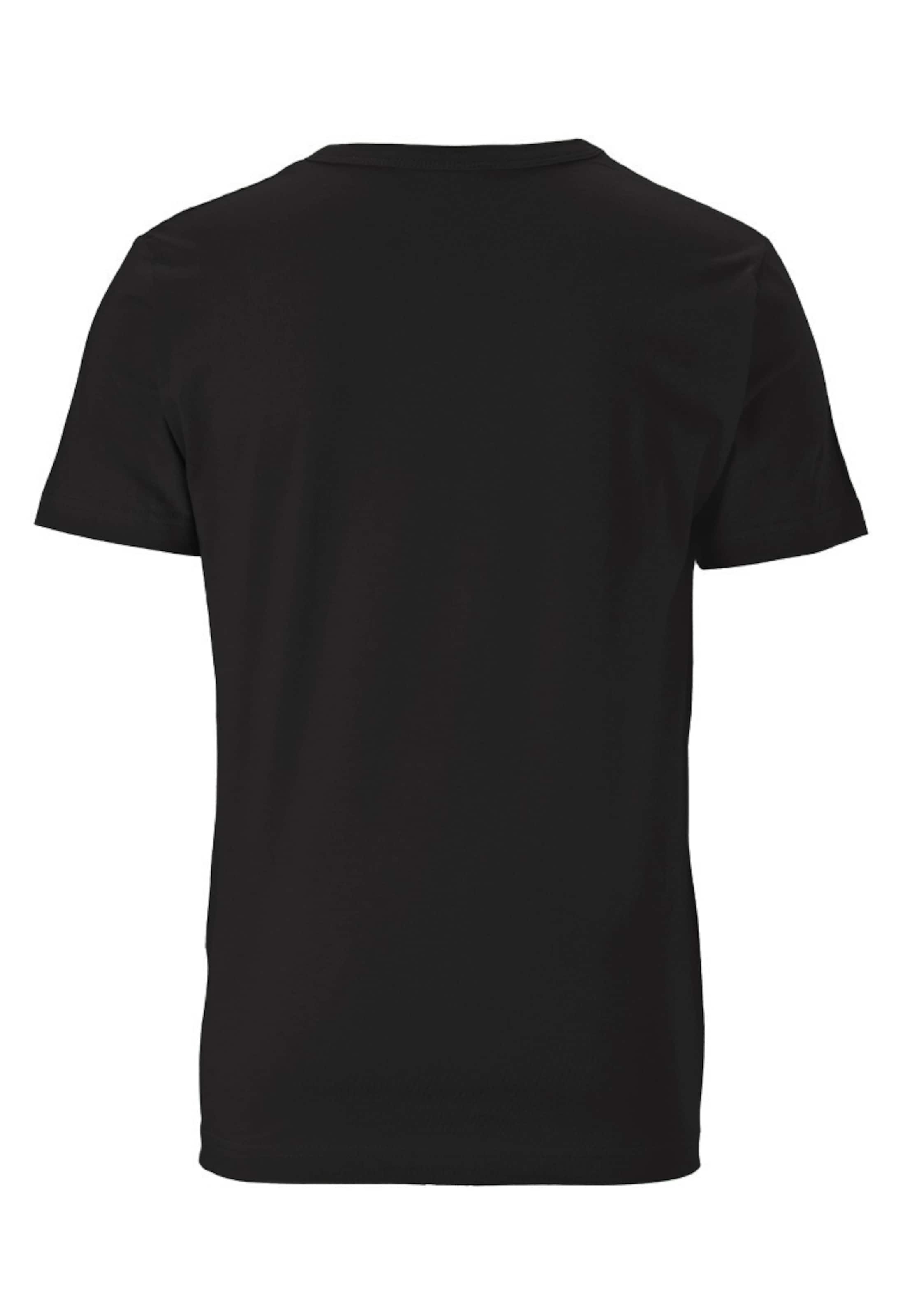 LOGOSHIRT Shirt 'The Hobbit' in Zwart