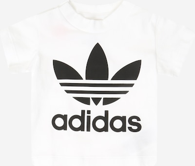 ADIDAS ORIGINALS Shirt in de kleur Zwart / Wit, Productweergave