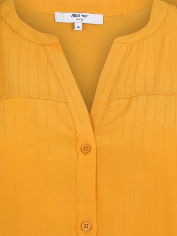 ABOUT YOU Curvy Blouse 'Doro' in Yellow