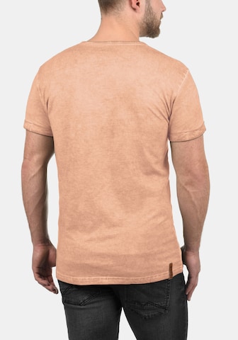 !Solid Rundhalsshirt 'Tihn' in Beige