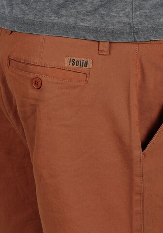 !Solid Regular Chino 'Lamego' in Bruin