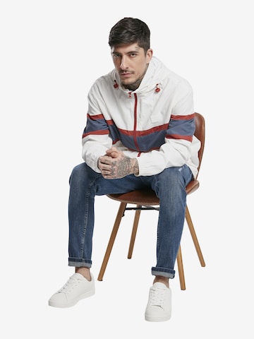 Urban Classics Regular fit Between-season jacket in White