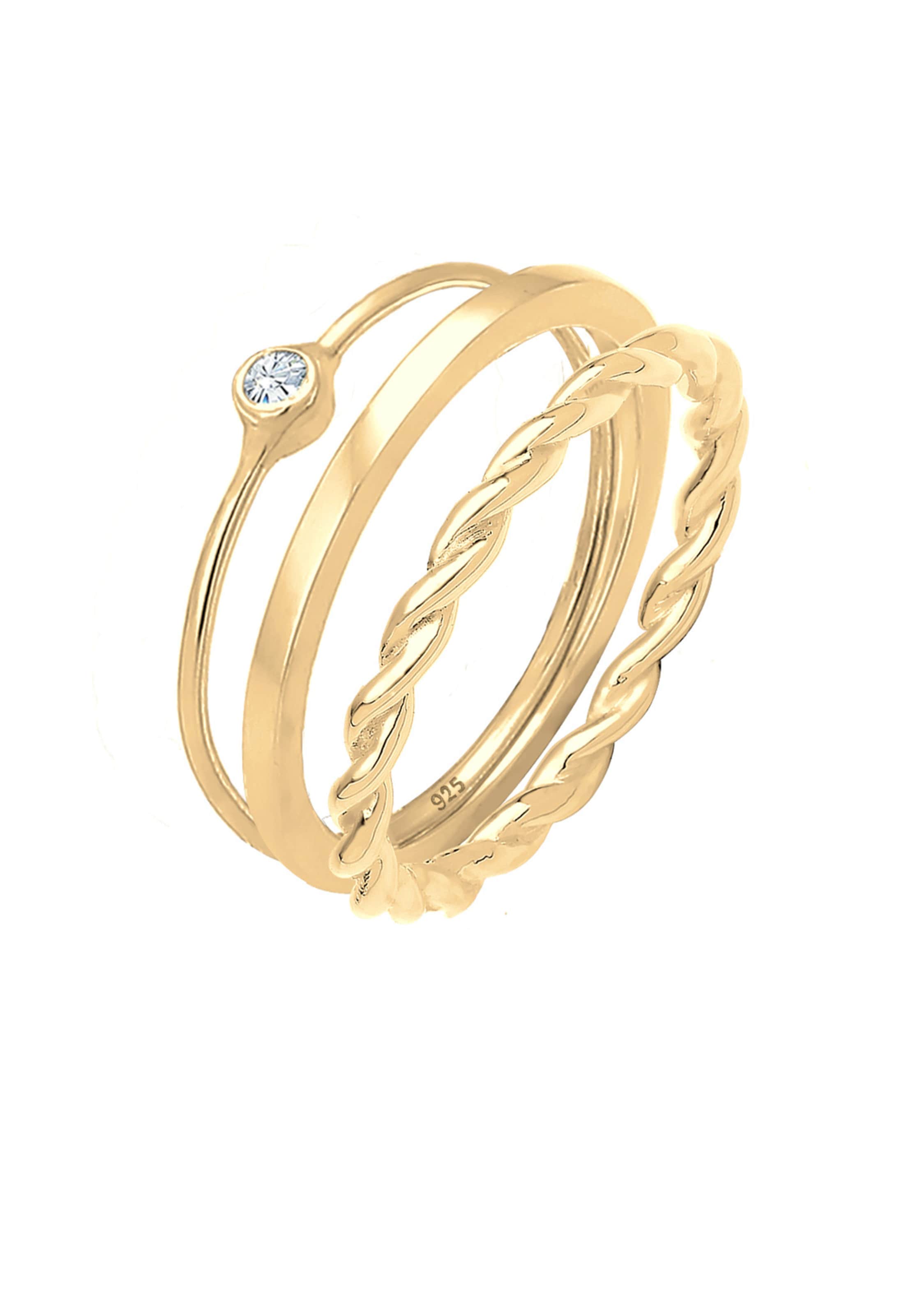 ELLI Кольцо в Золотой: спереди