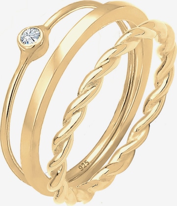 ELLI Ring Set in Gold: predná strana