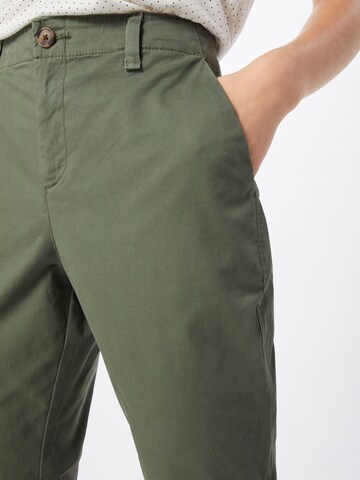 GAP Regular Chino Pants 'Girlfriend' in Green