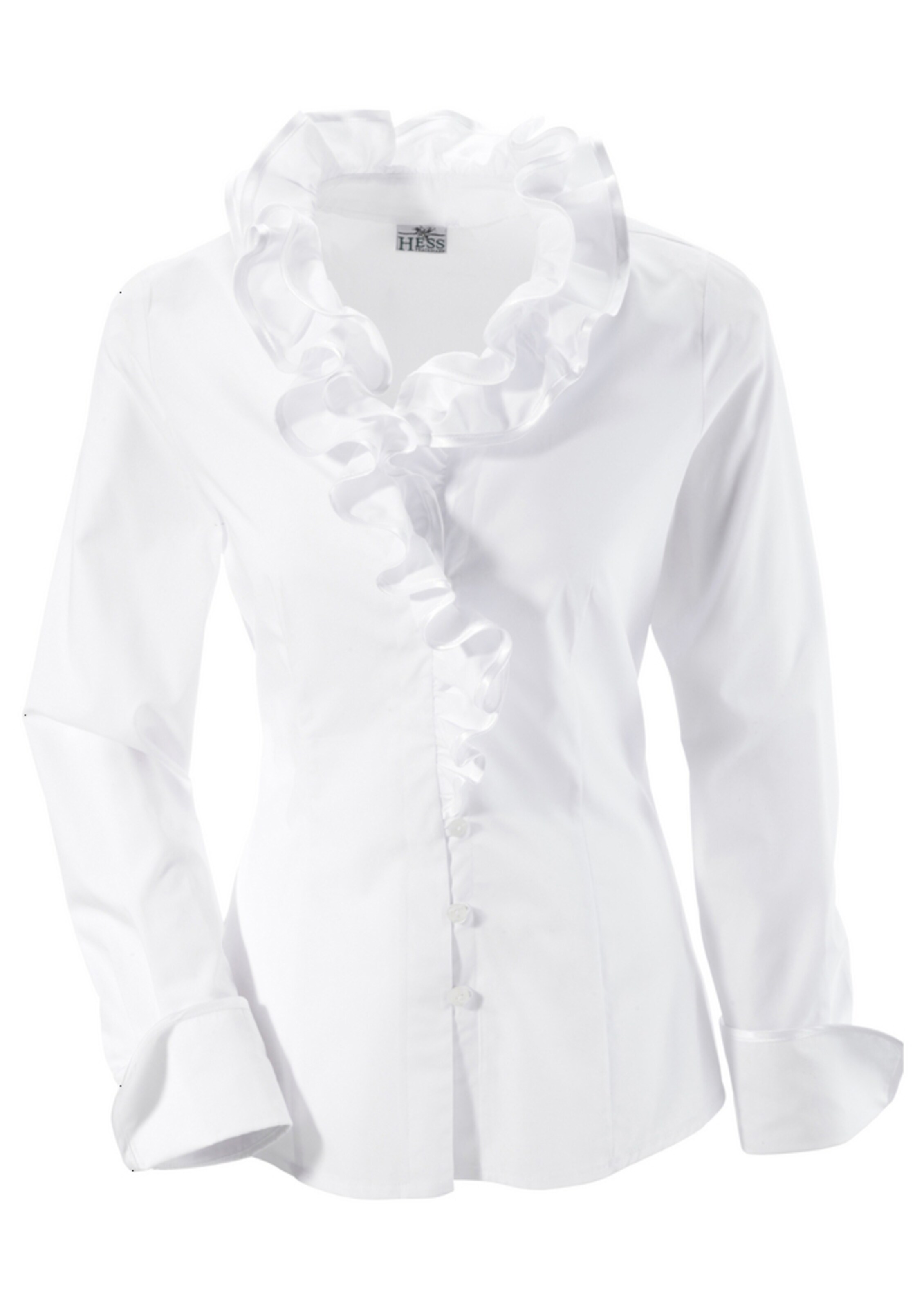 BERWIN & WOLFF - Trachtenbluse in weiß