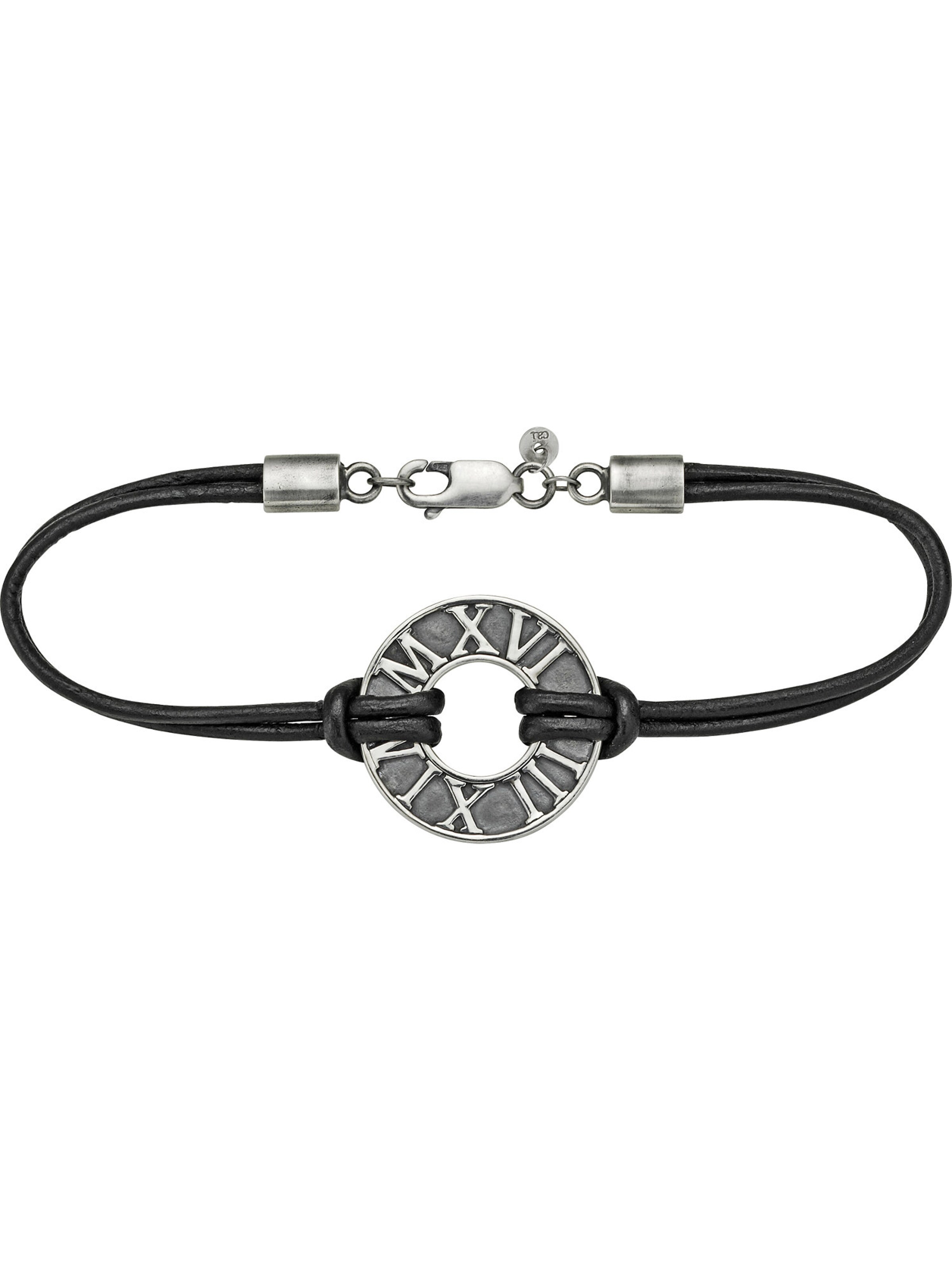 Bracelet caï en argent : devant