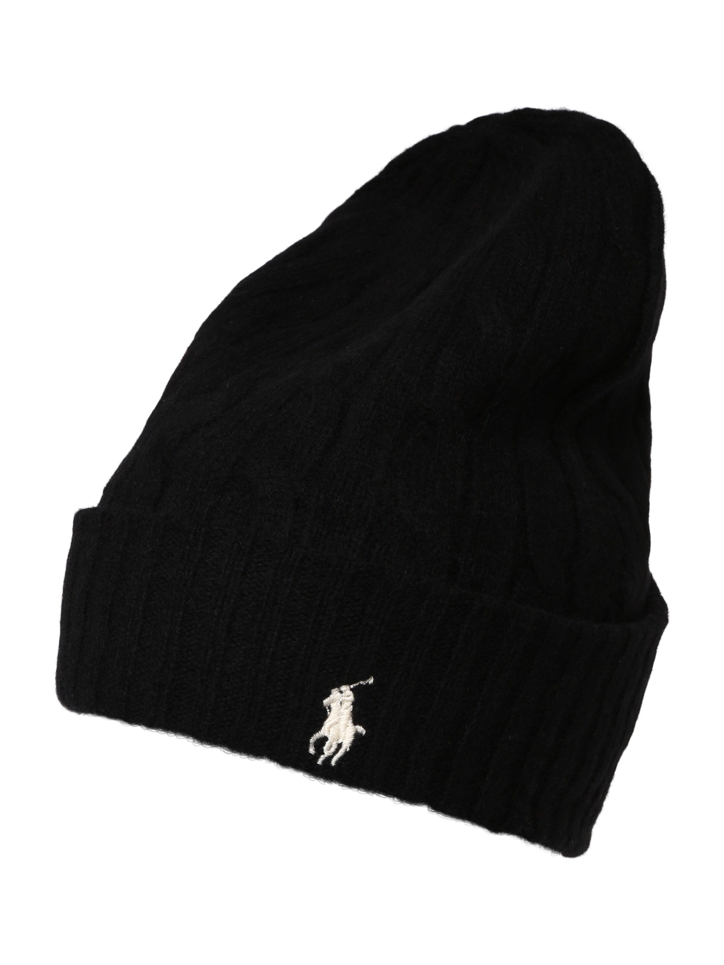 Lauren Ralph Lauren - Muts 'CABLE-HAT' in de kleur Zwart
