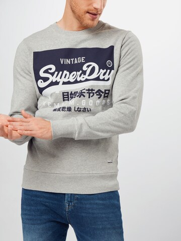 Sweat-shirt Superdry en gris