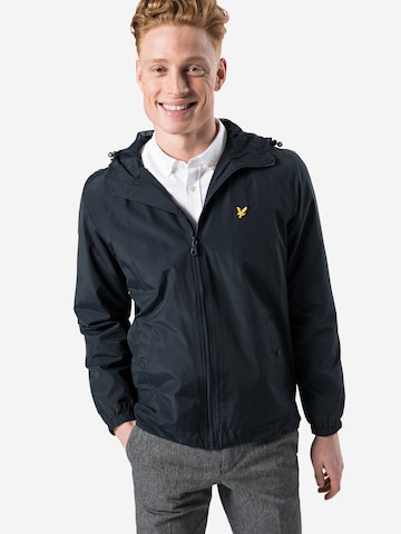 Veste mi-saison Lyle & Scott en bleu : devant