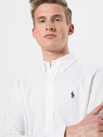 Polo Ralph Lauren Slim Fit Hemd in Weiß