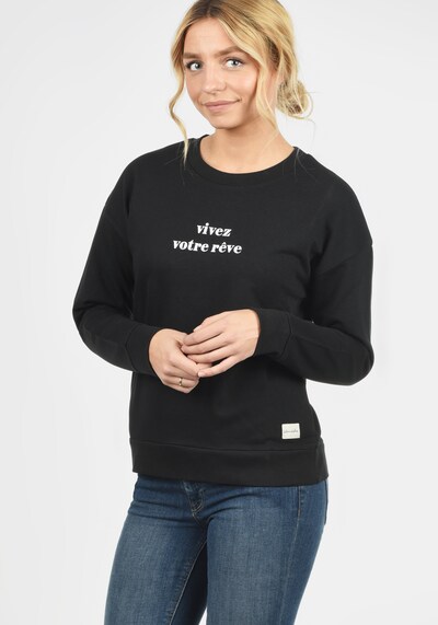 Blend She Sweatshirt 'Aurelie' in de kleur Zwart, Productweergave