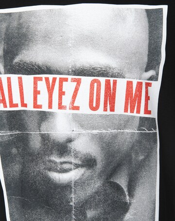 Maglietta '2Pac All Eyez On Me' di Mister Tee in nero