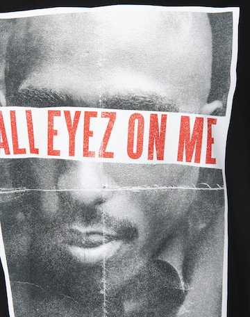 Mister Tee Koszulka '2Pac All Eyez On Me' w kolorze czarny