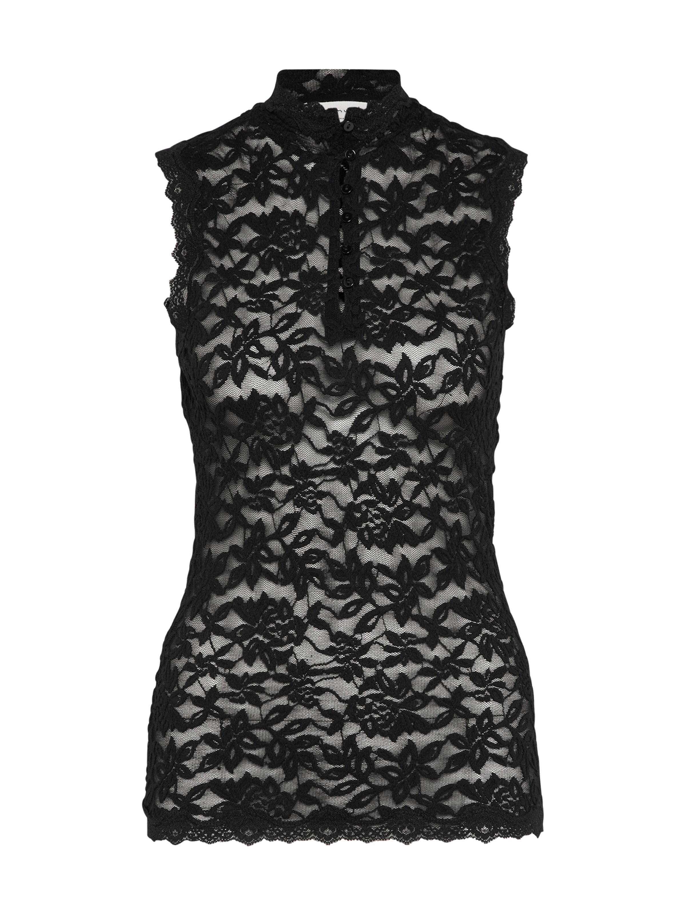 Bluză de la rosemunde pe negru: față