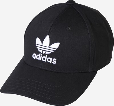 Cappello da baseball 'Trefoil' ADIDAS ORIGINALS di colore nero / bianco, Visualizzazione prodotti