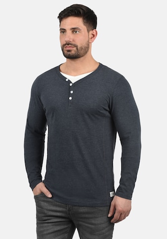 !Solid Layershirt 'Doriano' in Blau: predná strana