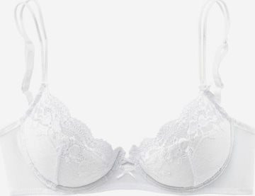 Push-up Reggiseno di s.Oliver in bianco: frontale