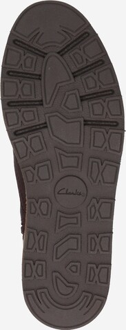 CLARKS Botki sznurowane 'Trace Pine' w kolorze czerwony