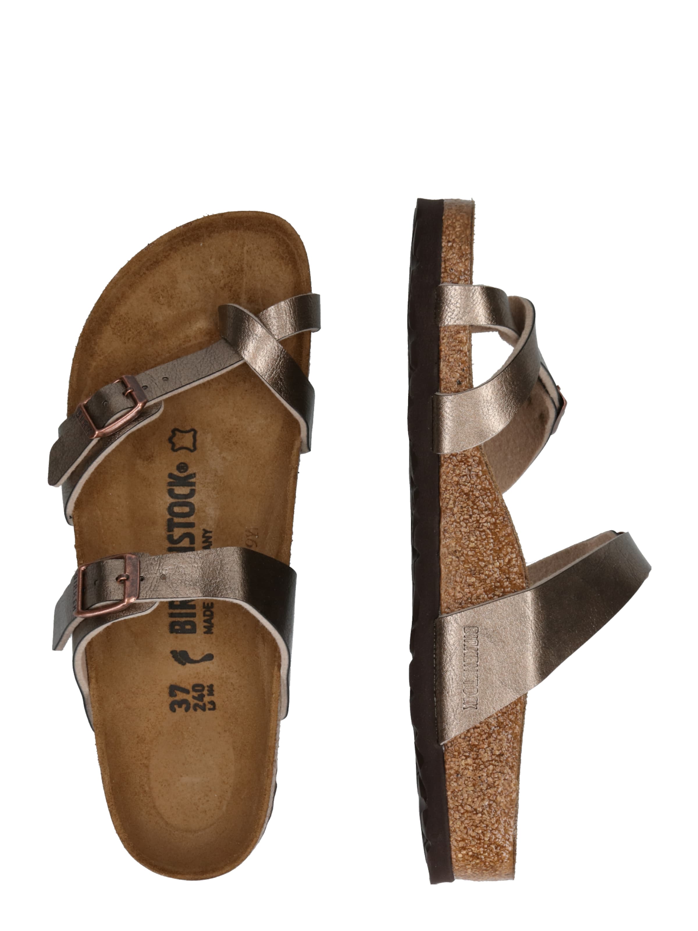 Infradito 'Mayari' di BIRKENSTOCK in bronzo