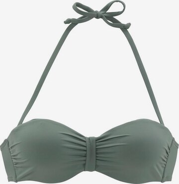 Top per bikini 'Perfect' di BENCH in verde: frontale