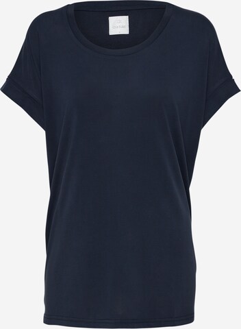 CULTURE Shirt 'Kajsa' in Blauw: voorkant