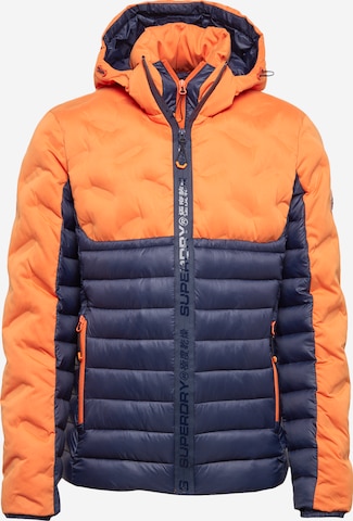 Superdry Prechodná bunda 'Radar Fuji' - oranžová: predná strana