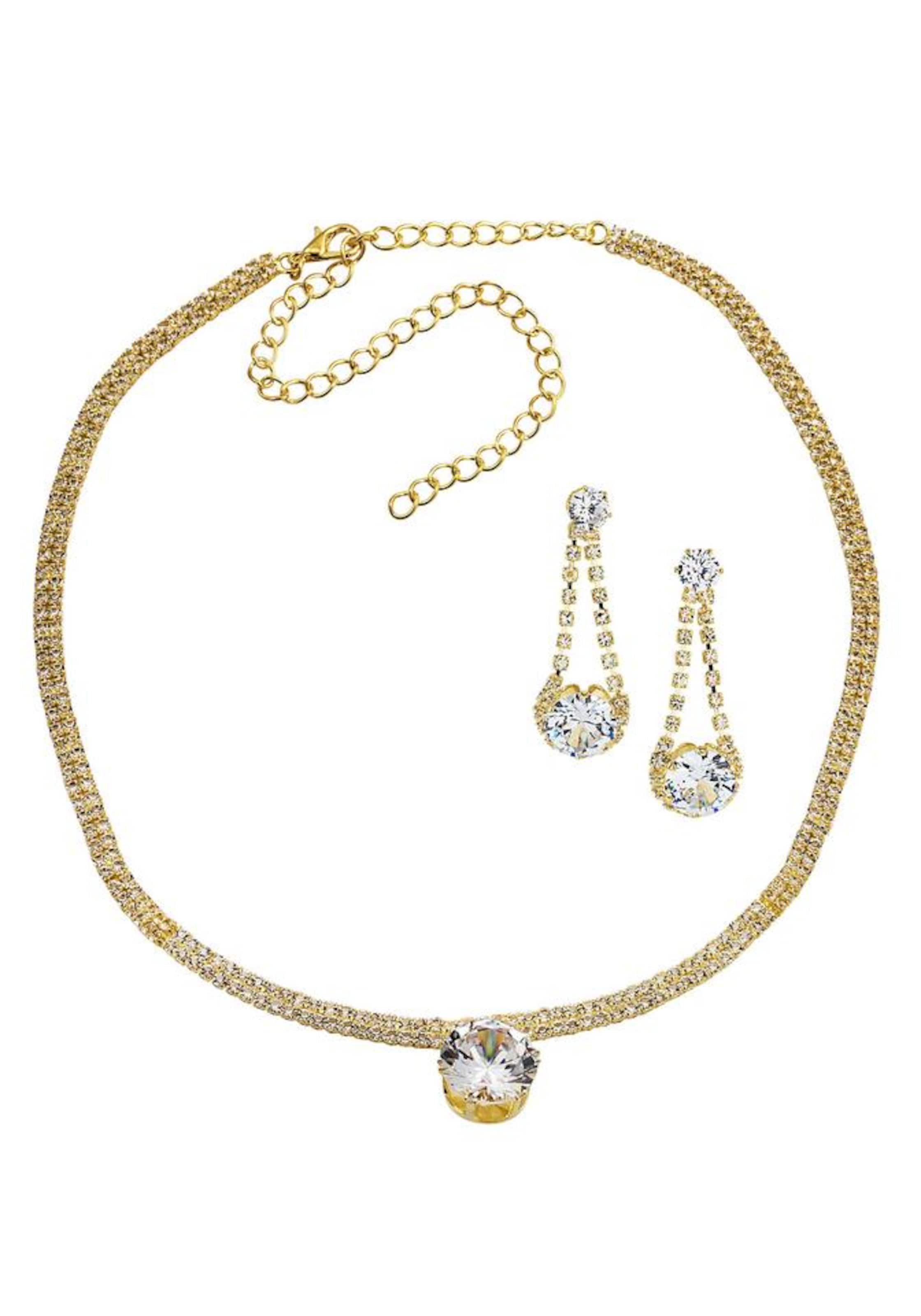Parure de bijoux J. Jayz en or : devant